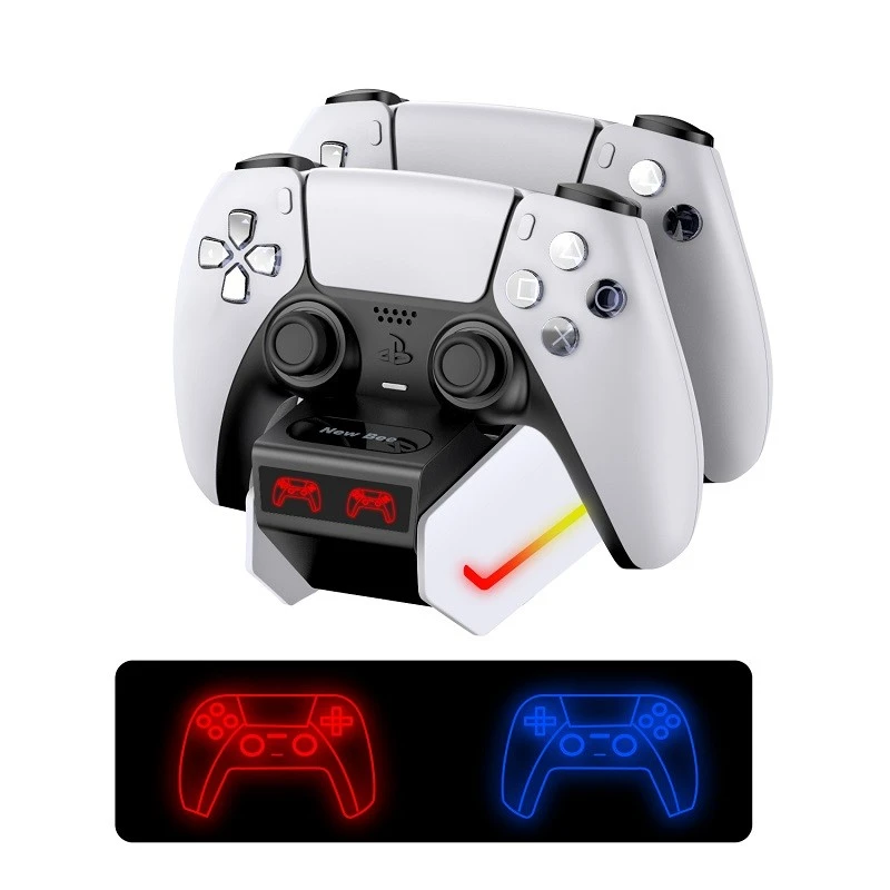 Dual PS5 Controller Charging Dock Dual PS5 Controller Charging Dock