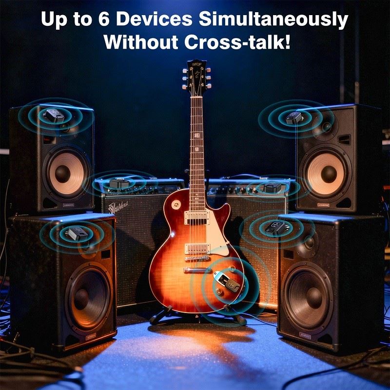 wireless guitar system 5.8 ghz